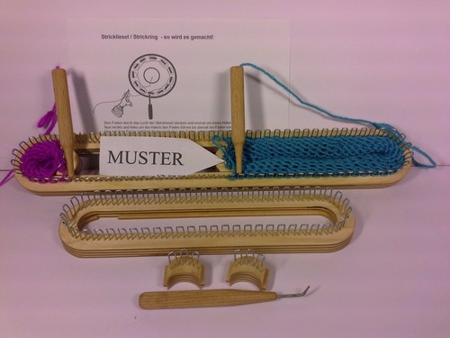 Strickrahmen s verstellbar - 62,