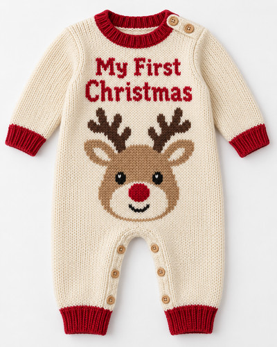 First christmas rentier - first,