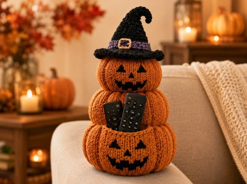 Halloween kürbis stapel sofa - stapel,