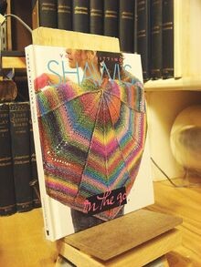Vogue knitting shawls on - knitting:,