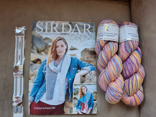 Strickset schal mischung - ", schal"