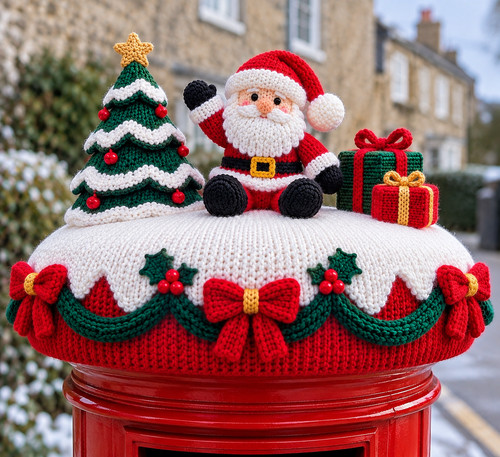 Strickmuster santa - dk,