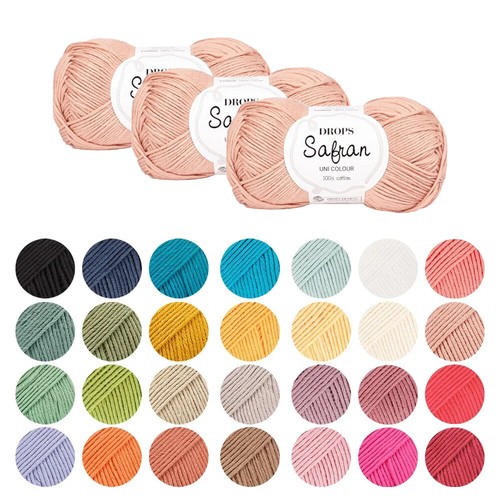 Drops safran garn wolle 100 - wolle, 100%