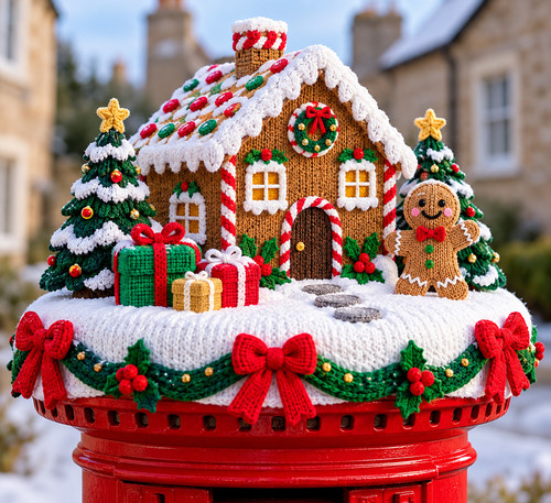 Lebkuchenhaus weihnachten - lebkuchenhaus,