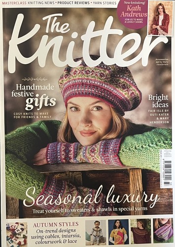 Knitter magazine issue - knitter,
